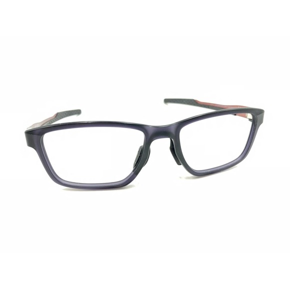 Oakley Metalink OX8153-0553 Satin Grey Smoke Black Eyeglasses